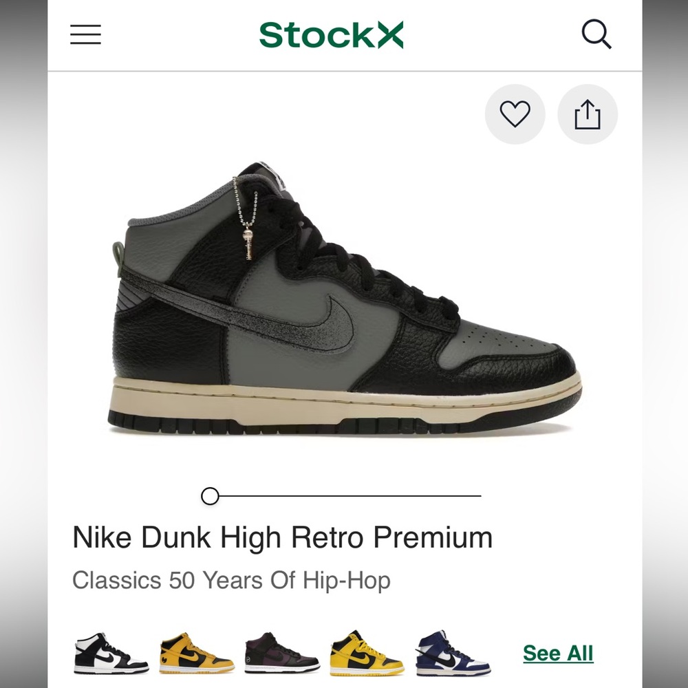 Nike Dunk High Retro 50 Years Of Hip-Hop
